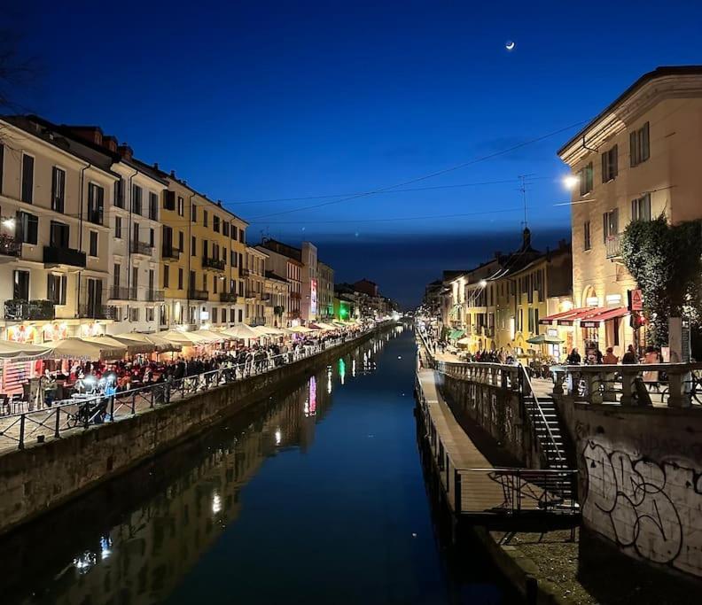 Cozy Loft Navigli, Close To Duomo And Bocconi - Italy Flat Vacation Milano Eksteriør bilde